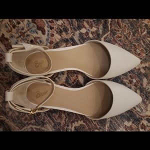 Seychelles Plateau Flats White Size 8